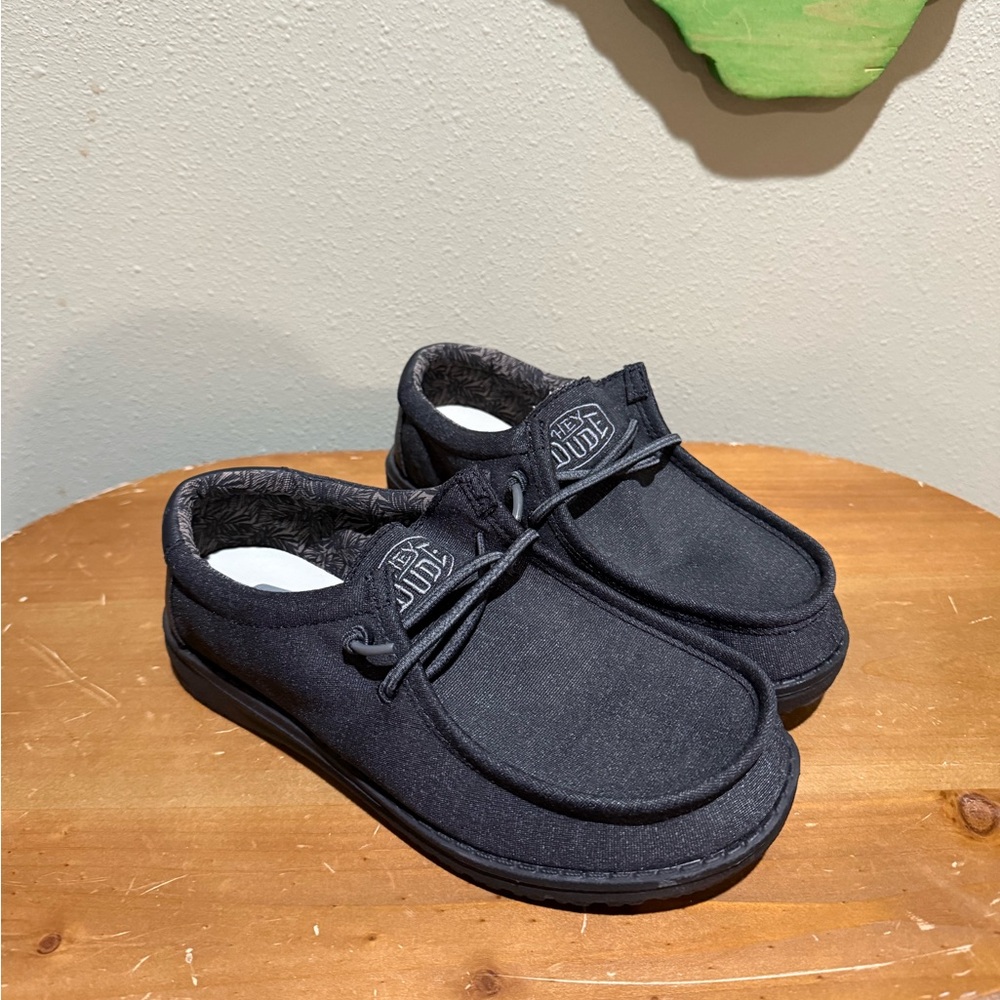 Hey Dude Dark Gray Youth Shoes